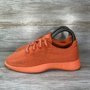 Allbirds Women’s Wool Runners Orange Running Shoes Size 6
